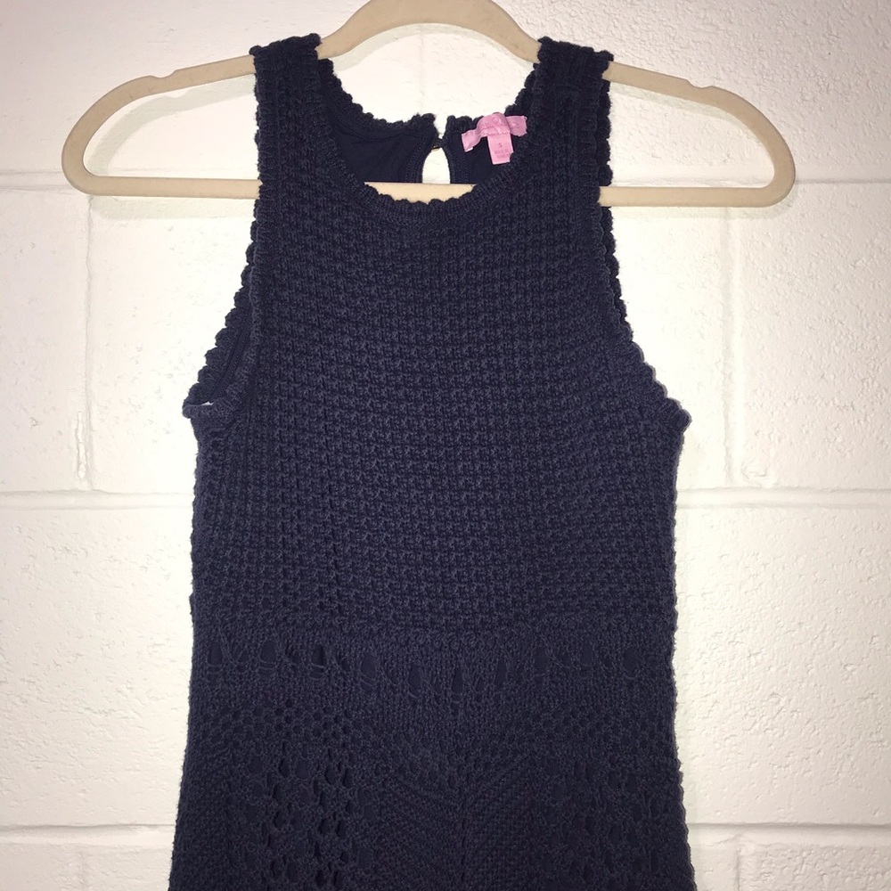 Lily Pulitzer Crocheted Knit Dress